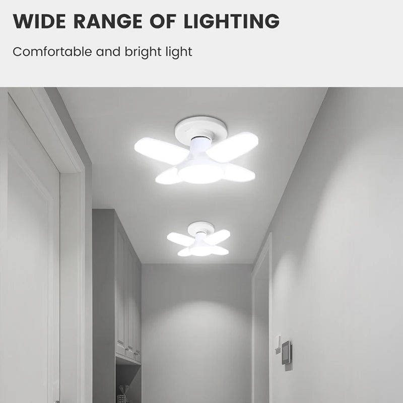Foco LED Tipo Ventilador