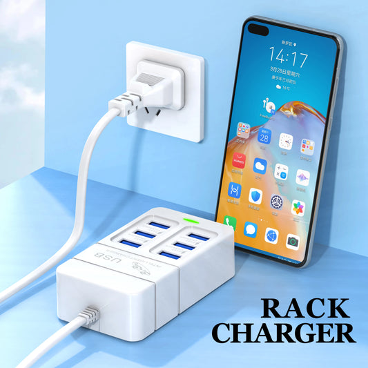Cargador USB 6 en 1