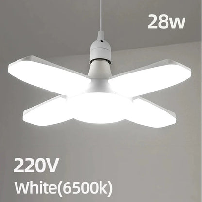 Foco LED Tipo Ventilador